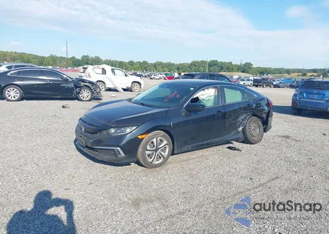 2019 Honda Civic Lx из США, поврежденный, VIN 2HGFC2F63KH573032